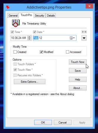 TouchPro �������� �������� ���� �������� ������