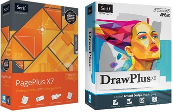 ����� ��������� Serif PagePlus X7 � Serif DrawPlus X6 ��� ������������ ������� � ��������� �������