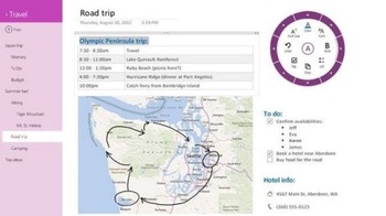 � OneNote ��� Windows 8.1 ��������� ����������� ������ ����������� �� �������� ������