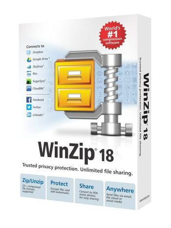 ����� ������ ����������� ���������� WinZip 18