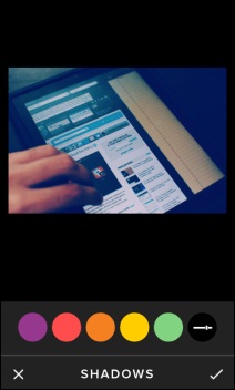 ������� � �������� �������������� VSCO Cam ������ �� Android