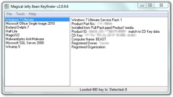 ����� ������������ ���� ��� ����� ���������� ������� Magical Jelly Bean Keyfinder