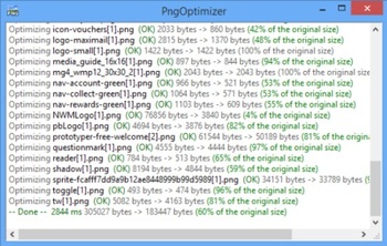 PngOptimizer � ���������� ������ ������ PNG ��� ������ �������� �����������