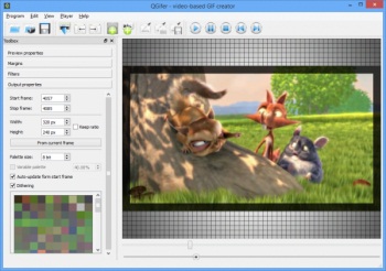 QGifer � �������� ������������� GIF �� �����