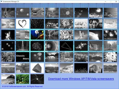  Free Screensavers Manager