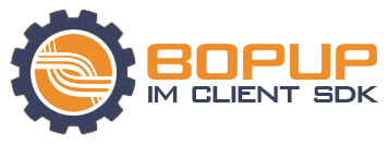  Bopup IM Client SDK
