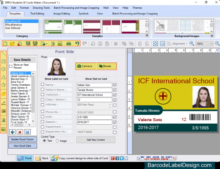  School ID Card Software