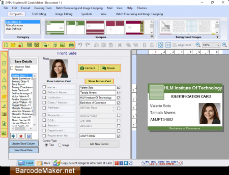  School ID Card Badge Printing