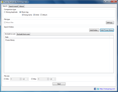  iTunes Duplicate Remover Free