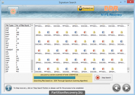 NTFS Partition Data Recovery