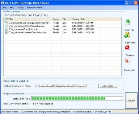  Word to PDF Converter