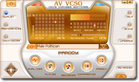  AV Voice Changer Software Gold