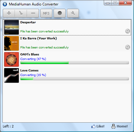  MediaHuman Audio Converter