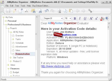  AllMyNotes Organizer FREE Edition