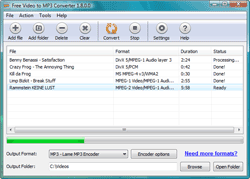  Free Video to MP3 Converter Pro