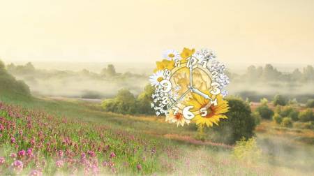 ������� Valley Clock Live Wallpaper