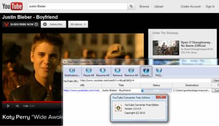 ������� YouTube Converter Free Edition