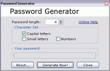  Secure Random Password Generator
