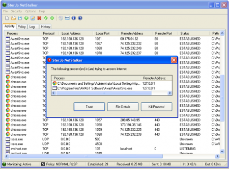 ������� SterJo NetStalker