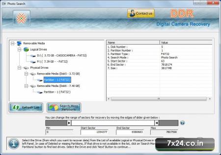 ������� Digital Camera Photo Recovery Software