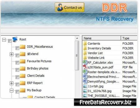 ������� Data Recovery Software for NTFS File