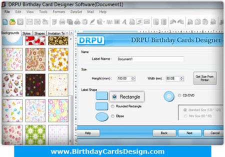 ������� Birthday Cards Design Software