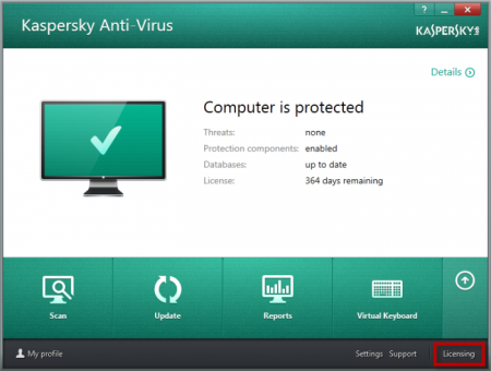  Kaspersky Anti-Virus 2014