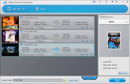������� Video Converter Factory Pro