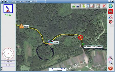 ������� MapTour GPS ��������� ��� ��������