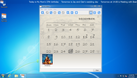 ������� Holiline Reminder