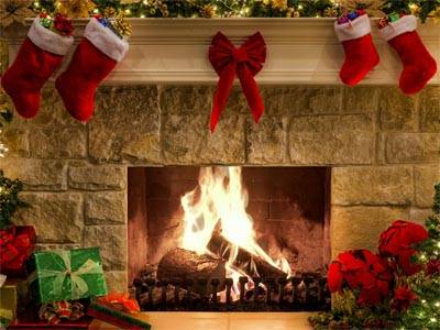 ������� New Year Fireplace Screensaver