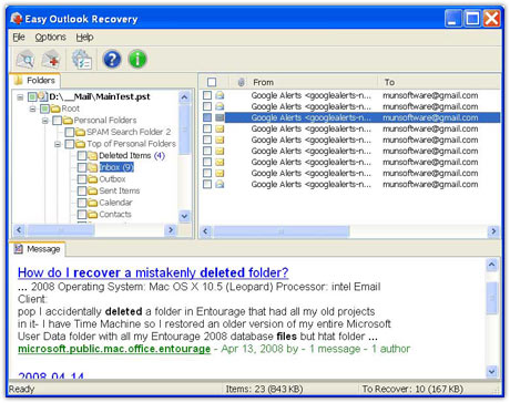  Easy Outlook Recovery