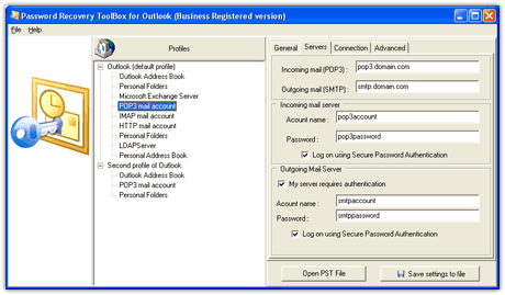  Password Recovery Toolbox for Outlook