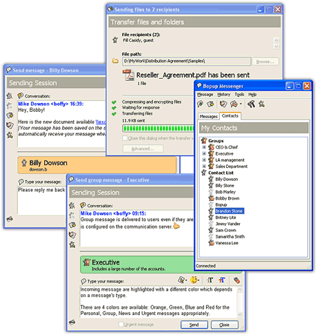 ������� Bopup Messenger