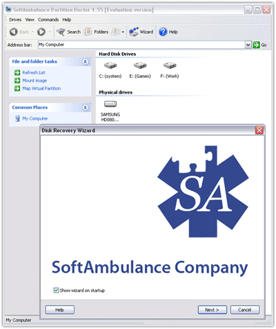  SoftAmbulance Partition Doctor