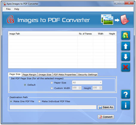 ������� Convert Scanned Images to PDF File