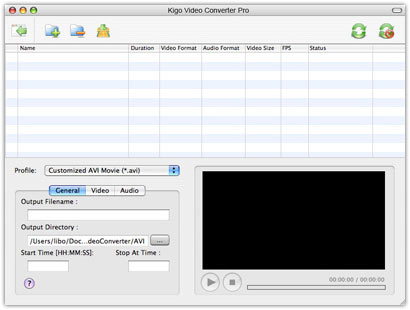 ������� Kigo Video Converter Pro for Mac