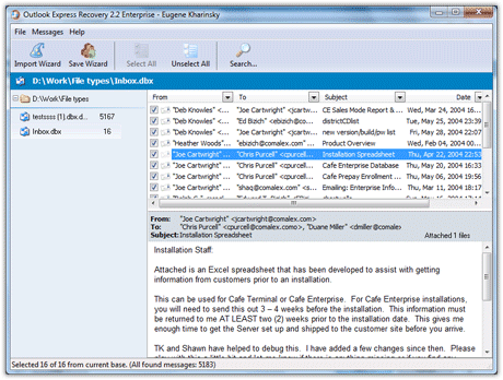  SoftAmbulance 4 Outlook Express
