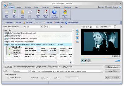  DeGo Free MP4 Video Converter