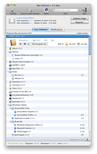 ������� Mac Informer