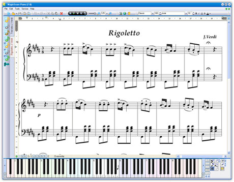  MagicScore Virtual Piano